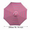 Sunproof Patio Umbrella Replacement Canopy Waterproof Sunshade Canopy Top  Backyard