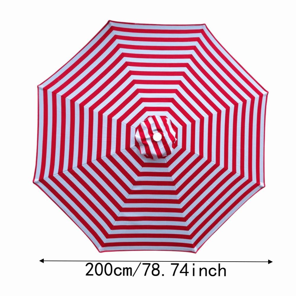 Sunproof Patio Umbrella Replacement Canopy Waterproof Sunshade Canopy Top Backyard
