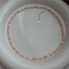 Alien-shaped Freshwater Pearl Necklace, Collar Chain, Fashionable Powder White and Purple Pearl Neck Chain