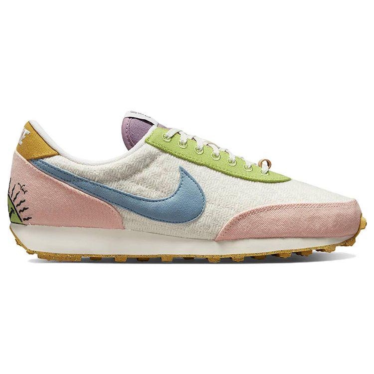 Nike Daybreak SE Sun Club - Worn Blue Women Sneakers White Sail Vivid-Green DM7605-100