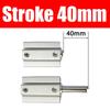 SDA Thin Cylinder Small Pneumatic 20/25/32/40/50/63/80X10X15X30X60 Cylinder Collection