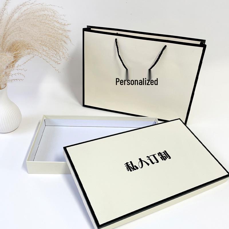 Silk Scarf Gift Set with Tote and Gift Box - Perfect for Weddings, Customizable with Logo