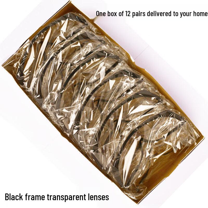 Confederate Industrial Safety Goggles, 12-Pack