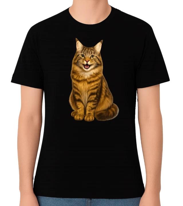 Maine Coon Cat Unisex T-Shirt XS