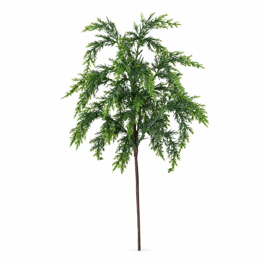 Christmas Cedar Pine Branch - Faux Greenery Decoration