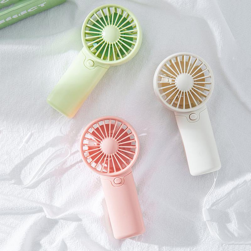Mini Eyelash Fan Portable Convenient Fan Electric Handheld  Air Cooler Desktop Outdoor Fans