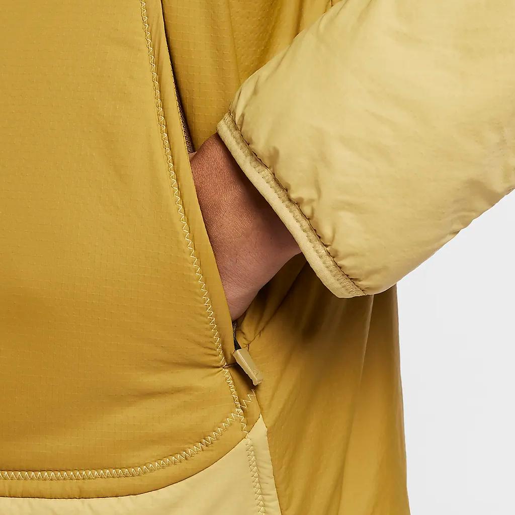 Nike Therma-Fit Primaloft Fashion Versatile Casual Jacket Men Jacket Copper Infinite-Gold Black FZ0004716