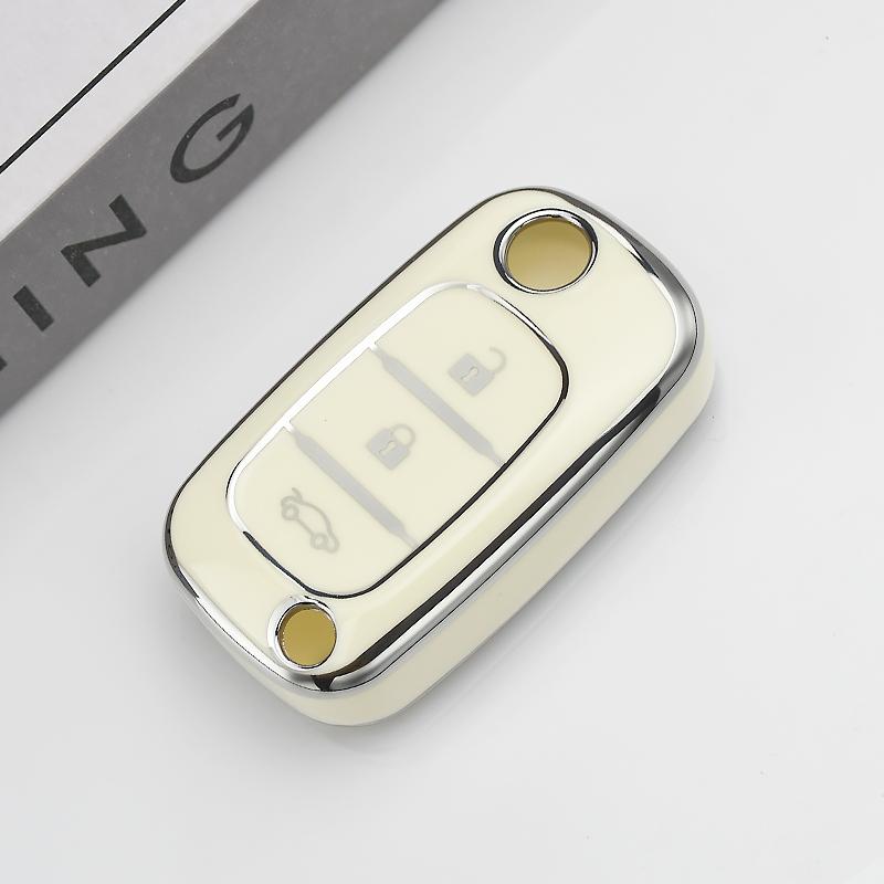 For Renault Fluence Clio Megane 2 for Mercedes For LADA Vesta Granta XRay Kalina Priora Sedan TPU Car Remote Key Case Cover Fob