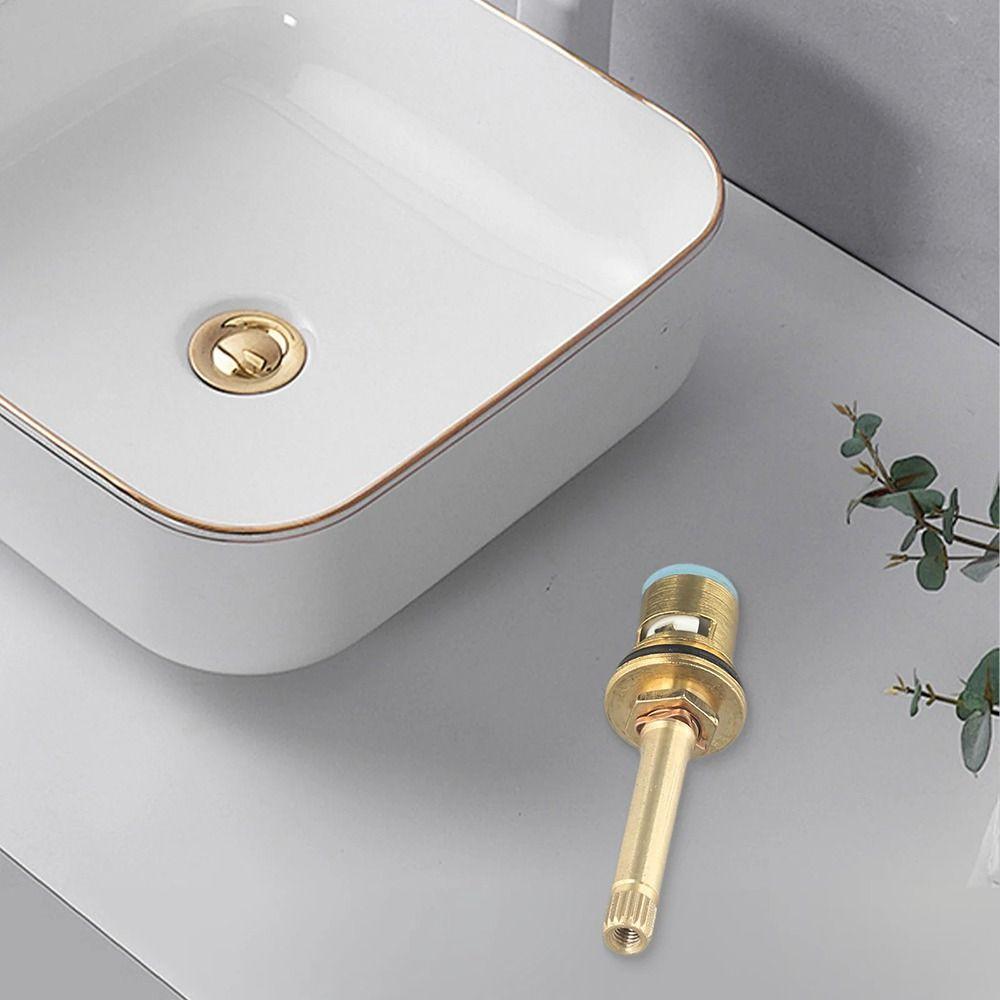 1Pcs Copper Brass Tap Valve Core Extended Top Valves Fittings Faucet Cartridges  For Bathroom Shower