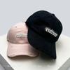 Sunshade Simple Versatile Broken Style New Men Women Casual Peaked Caps Fashion Korean Embroidered Letters Baseball Hats ins