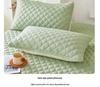Class A Waterproof Quilted Mattress Protector - Dustproof, Skin-Friendly, Single/Double Bed Cover.