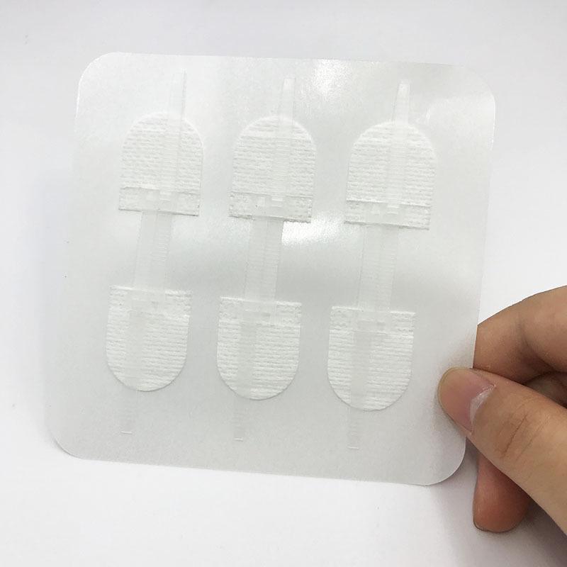 Zippered Suture-Free Tape Closure with Waterproof Patch