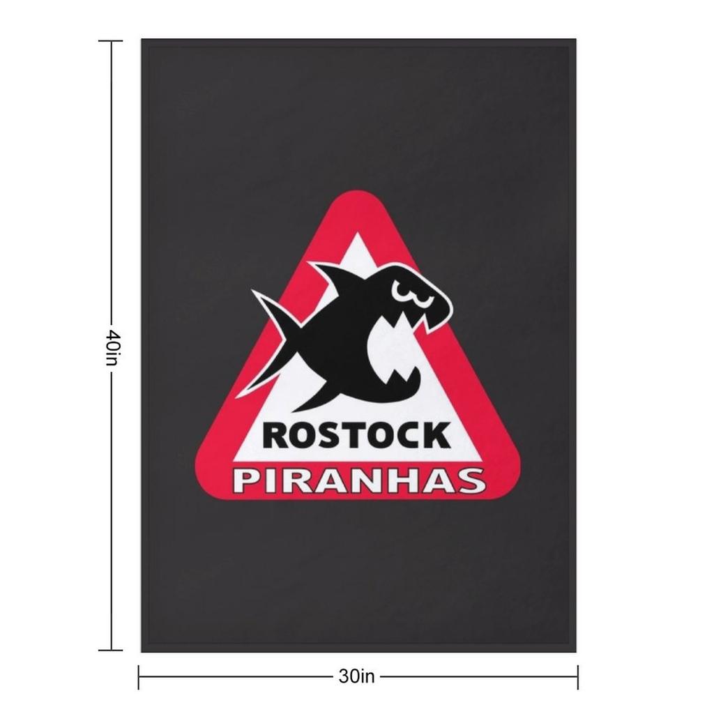 rostock-piranhas Throw Blanket Softest Decorative Throw Blankets For Sofas Cute Blankets