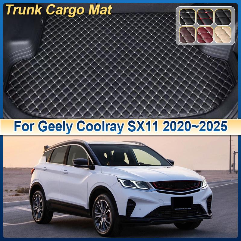 For Geely Coolray SX11 2020~2025 2022 2023 Car Trunk Mat Cargo Storage Cushion Liner Boot Carpet Pad Interior Auto Accessories