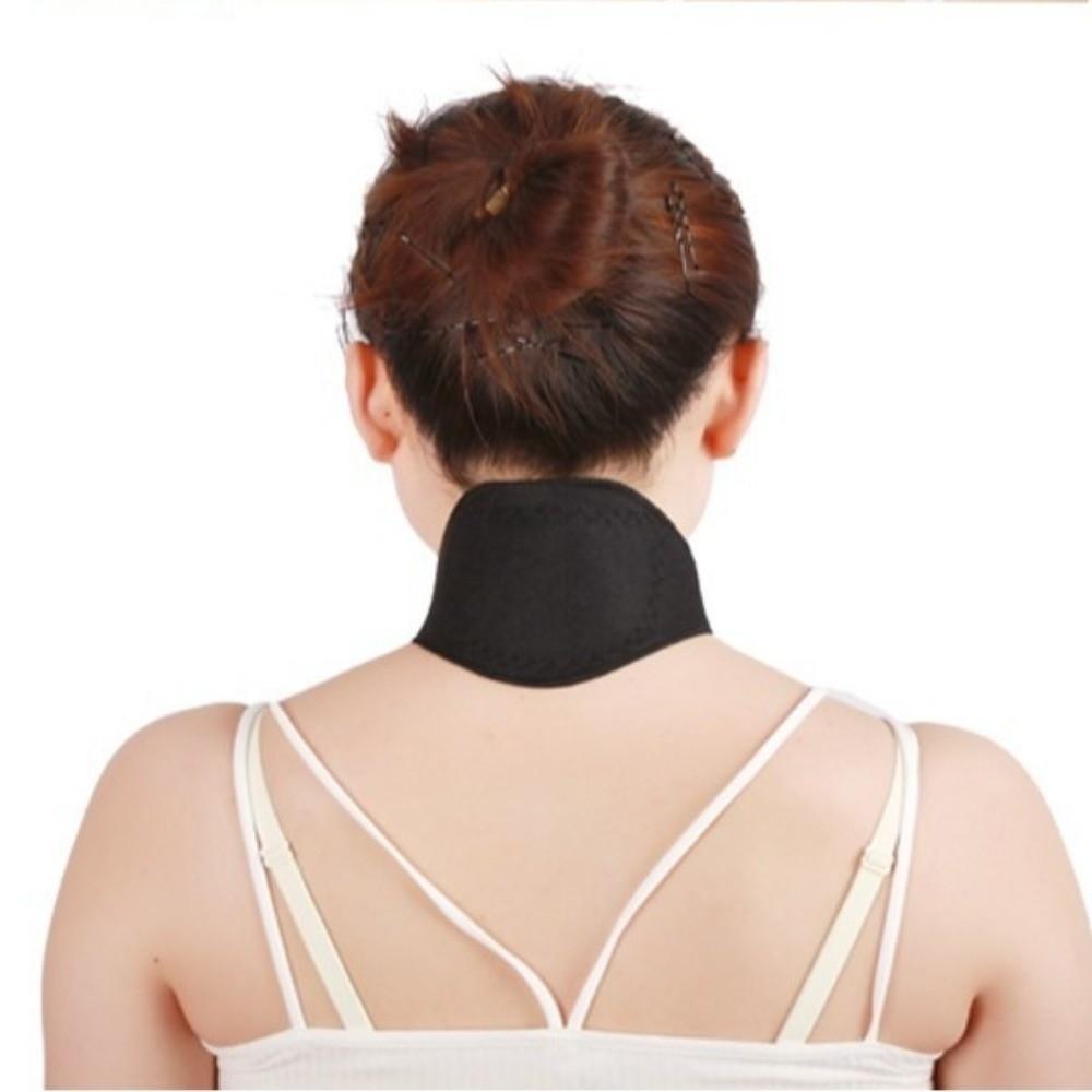 Magnetic Therapy Magnetic Neck Massage Brace Hot Compress Magnetic Therapy Neck Cover  Relaxation