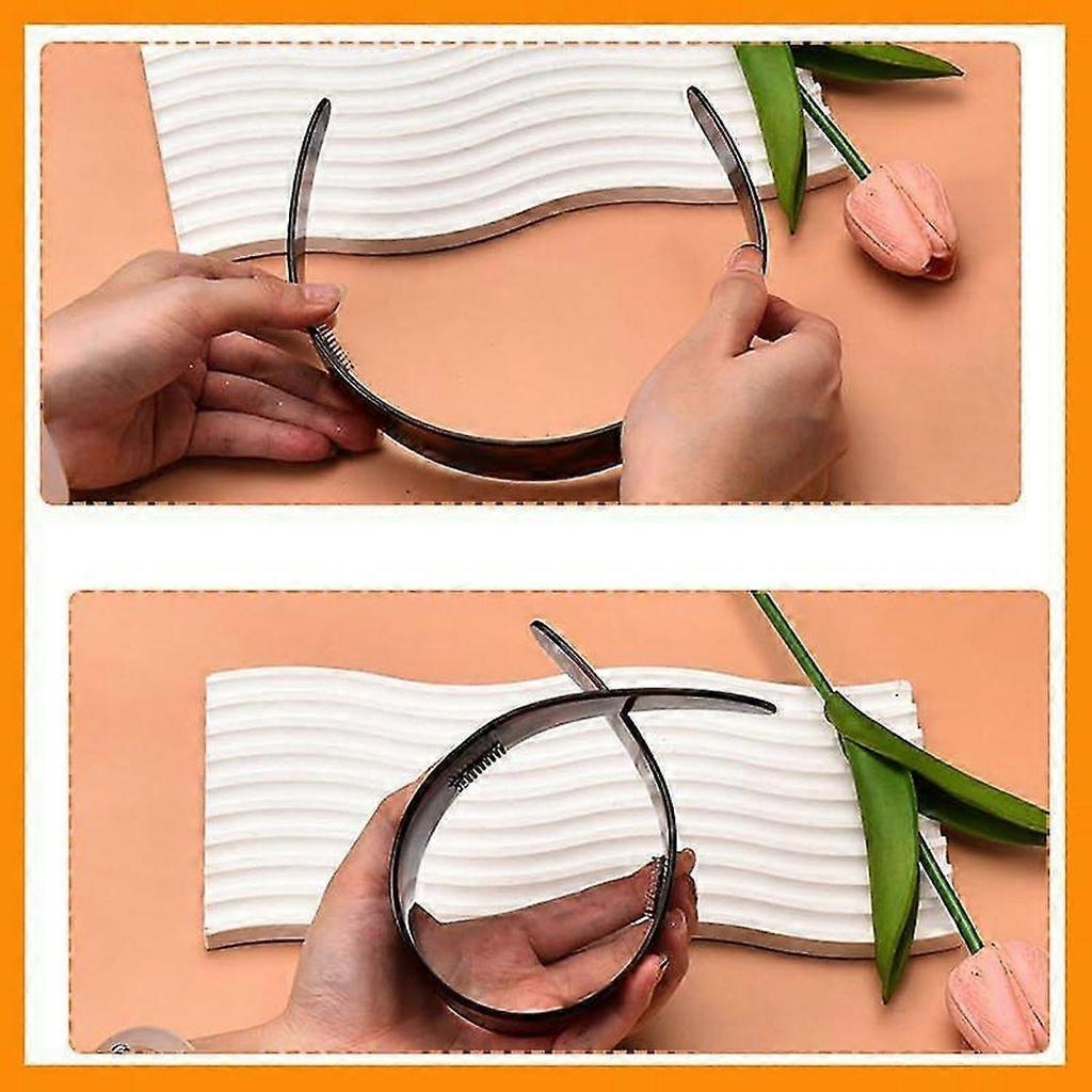 Brede Schildpadpatroon Hoofdband met Tanden voor Vrouwen, Antislip Vintage Bruin Acetaat Haarband