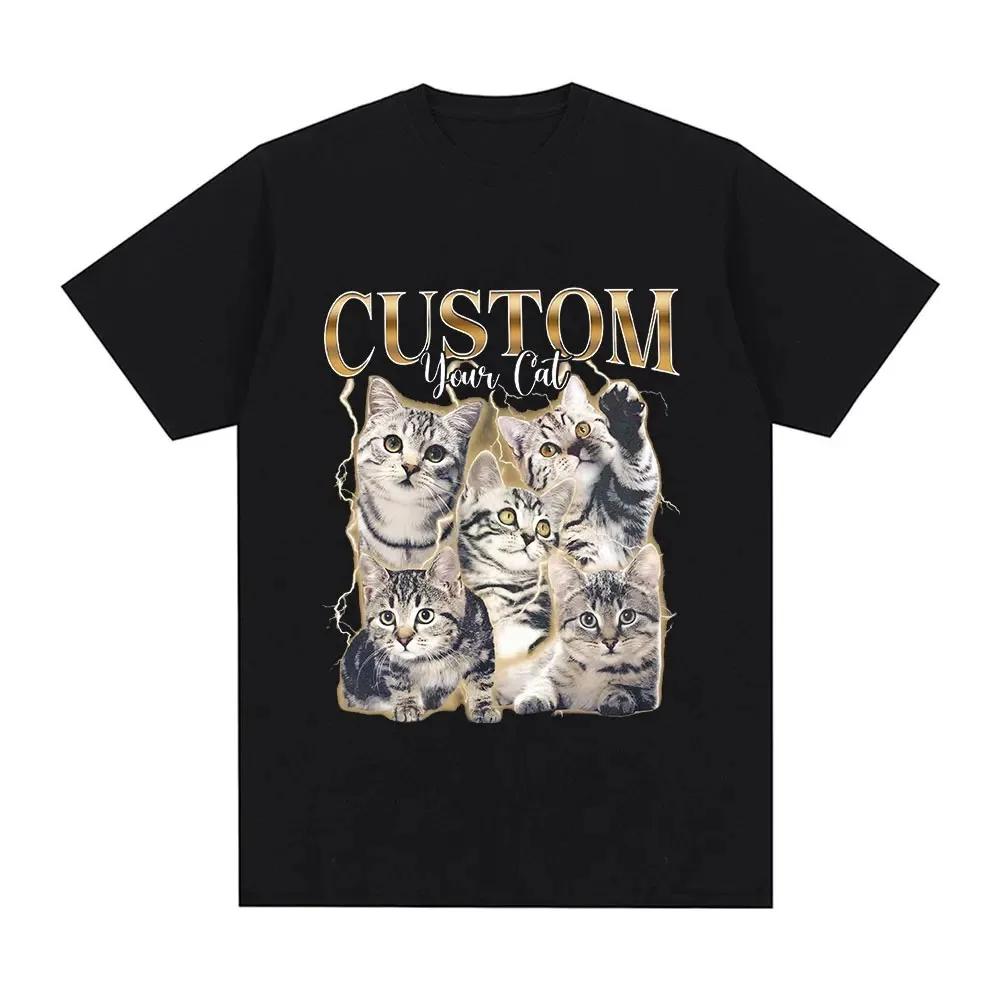 T-shirt Professionnel Mangeur de Chatte Drôle Amoureux des Chats T-shirt Mode Femme T-shirt Décontracté Grand Vêtements de Rue