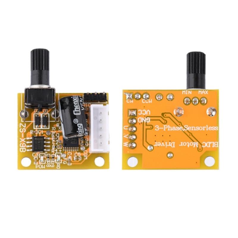 BLDC Motor Speed Controller 15W 5V-15V 3 Phase Driver Board Industrial BLDC 3-Phase Brushless Motor Driver Controller