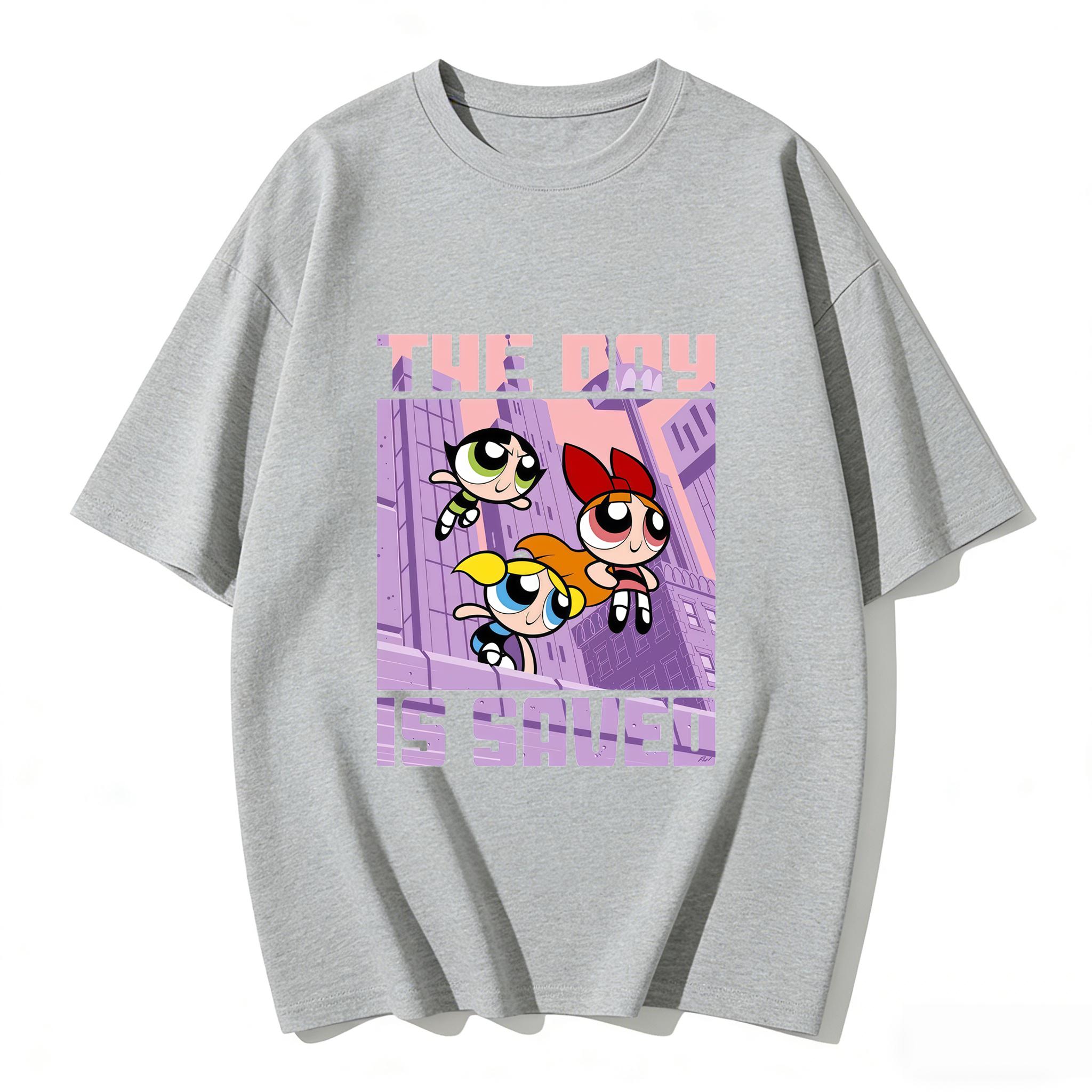 

2026 Girls Super Powerful Blouse Training Streetwear Tshirt Womens Tee Academy Gym Fitness Top Family Matching Outfits Clothing S