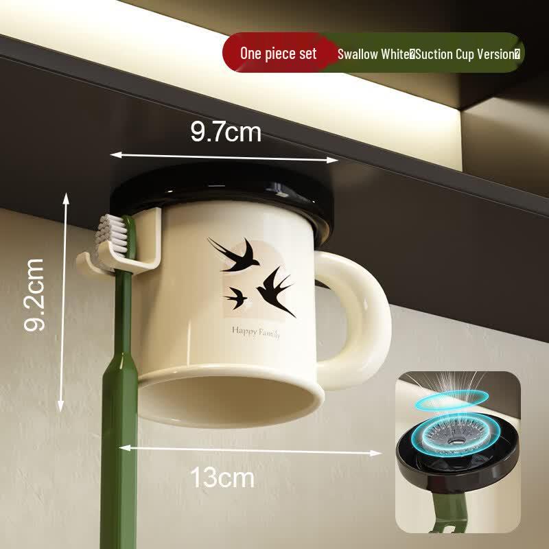 MDNG Vintage Magnetic Inverted Toothbrush Cup