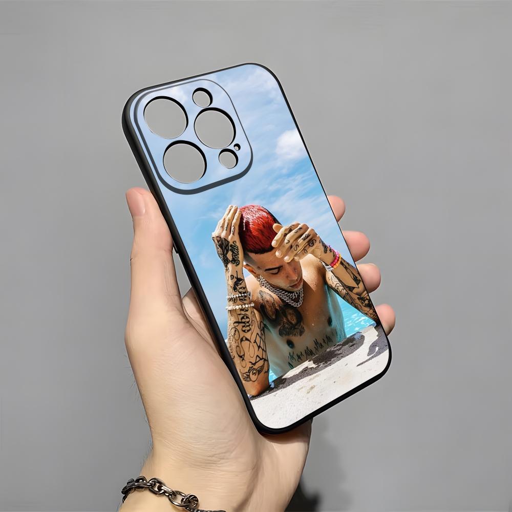 Sfera Ebbasta Singer Phone Case For IPhone 17 Pro Max 16 15 14 Pro Max 13 11 X Xs Xr 8 7Plus Silicone Cover