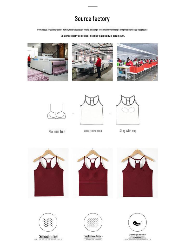 Racerback Damen-Camisole mit integrierten BH-Polstern, ärmelloses, formgebendes Sommer-Top für innen oder außen