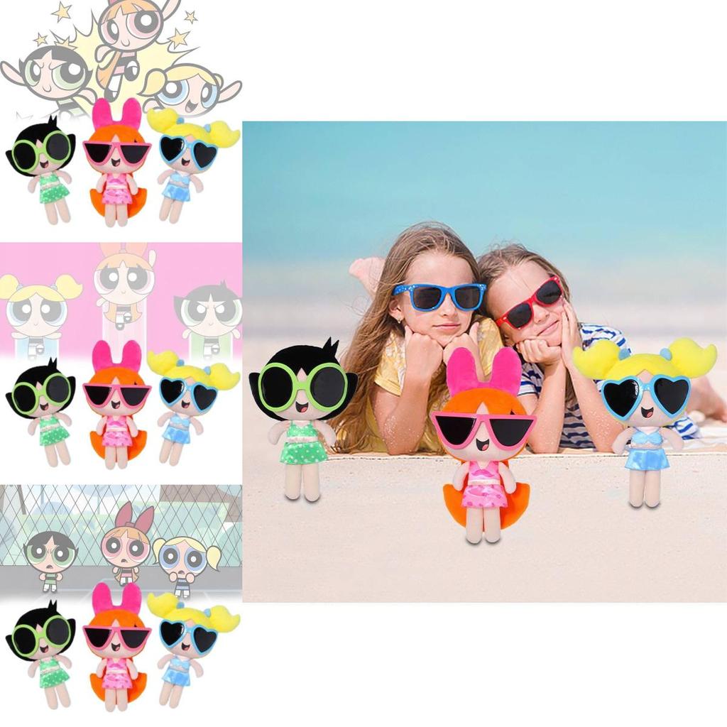 Adorable Plush Powerpuff Girls Bubbles Doll Cartoon Soft Toy Perfect For Girls