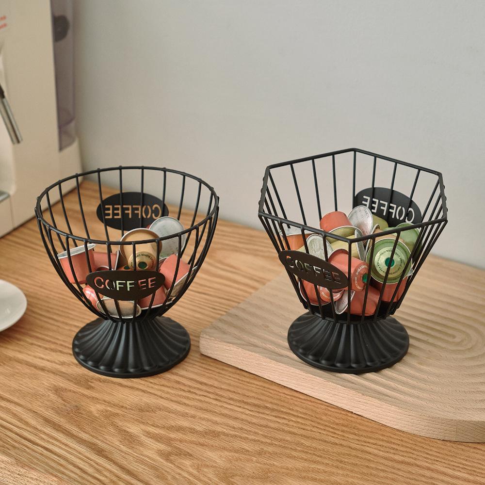 Snacks de Lujo Ligero Caramelo Exposición de Mesa de Cafetería Estante para Cápsulas de Café para el Hogar