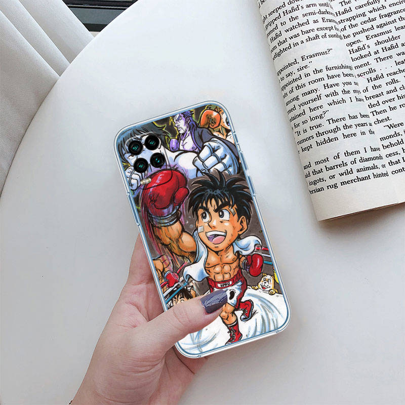 JO28 Hajime No Ippo Phone Case for Motorola E22S E7 G6 G7 G8 G9 Plus Power Play G10 G20 G04 E30 E40 E22 E20 E13 G22 G23 G Stylus Play