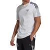 Adidas Breathable Comfortable Versatile Short Sleeve T-Shirt Men Tops White GL0041