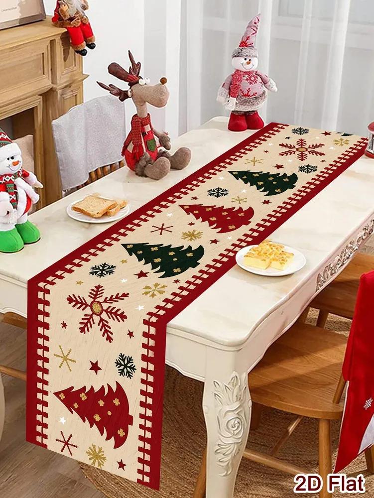 Table track 35x180 cm polyester anti-slip coating multi-colored
