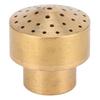 Brass Brass Fountain Nozzle Multi Hole Mushroom Fountain Sprinkler G1/2 Inch DN15 G3/4 Inch DN20 Pond Fountain Nozzle