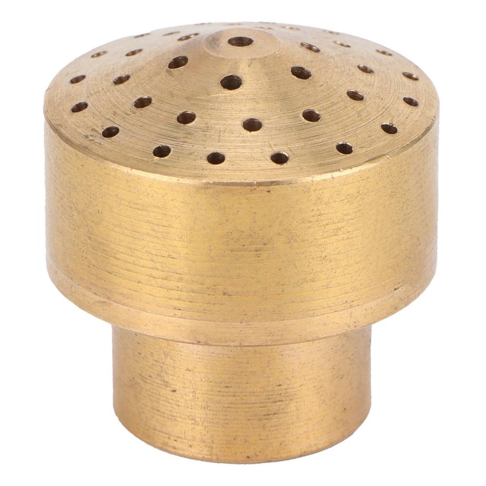 Brass Brass Fountain Nozzle Multi Hole Mushroom Fountain Sprinkler G1/2 Inch DN15 G3/4 Inch DN20 Pond Fountain Nozzle