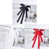 Korean Style Bow Tie Necklace With Alloy Material For Womens Retro College Look