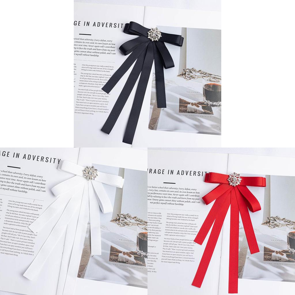 Korean Style Bow Tie Necklace With Alloy Material For Womens Retro College Look