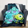 Monsters University Adventure Gift Blanket Soft Warm Cozy Great Picnics Four Seasons Multipurpose Digital Print Unique Gift for Family Camping Y7