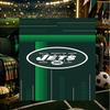 Jets Football Decke Leichte Flanel Bettdecke Perfekt für Reisen, Camping, Wohnzimmer, Büros, Sofas, Fan Weihnachtsgeschenk