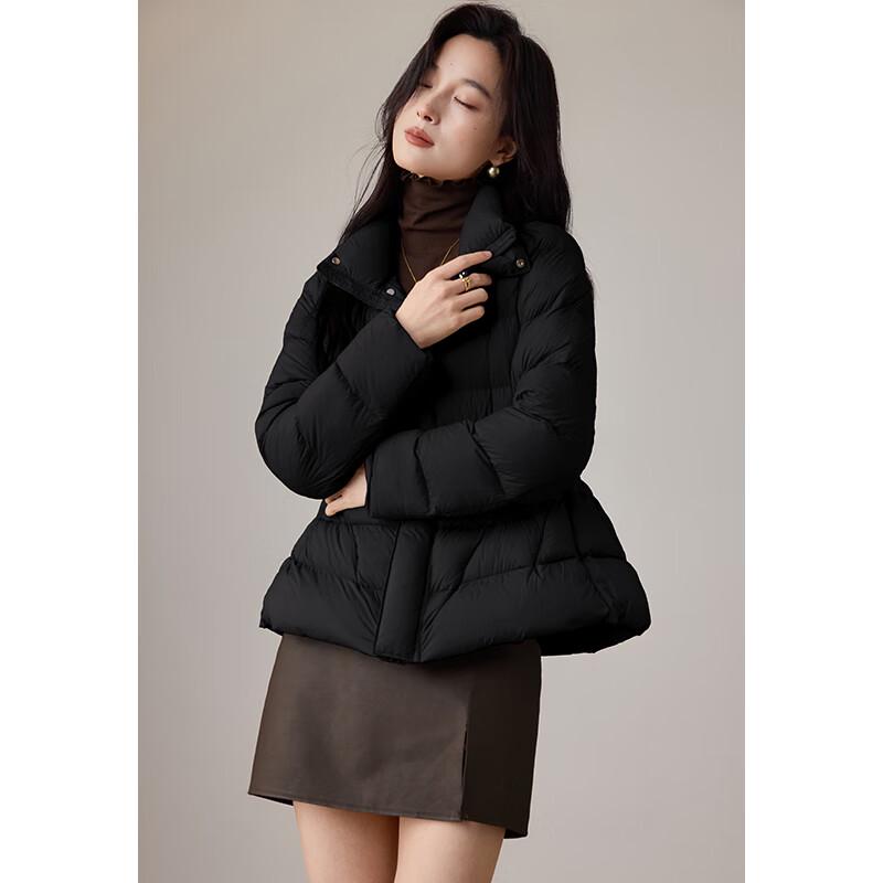 

VICTORIA&VERA Women s Sporty Ribbed Short Down Jacket V9019R21 XL