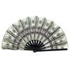 Hand Fan, Line Dance Fan, Decorative Folding Fan, Money Pile/Money Fan, Music Festival Club Event Party Role Play