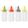 4PCS Kitchen Household Sauce Vinegar Squeeze Bottle Portable Outdoor Barbecue Picnic Feast Bottle Kitchen Accessories Small Tool