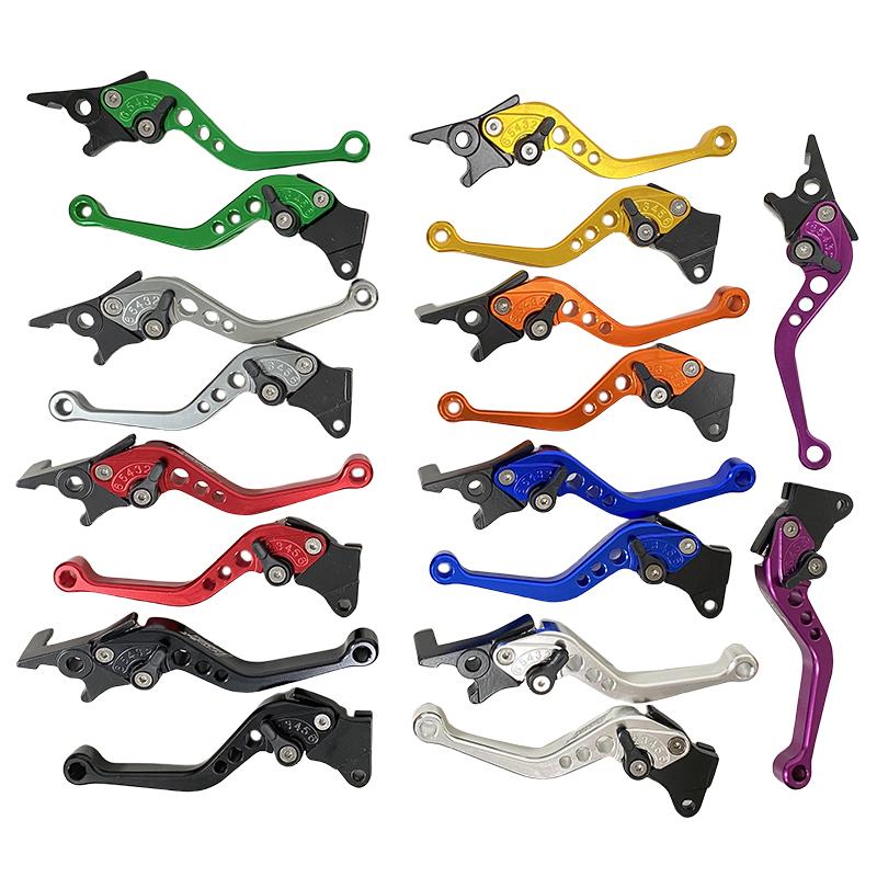Universal Motorcycle Clutch Brake Levers Motorcycle Accessories Modified Horn Adjustable Hand Drum Lever GY6 Modification CNC Throttles 2