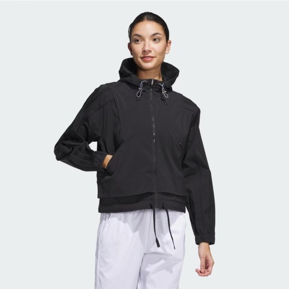 

Adidas Golf 25SS Женская толстовка с капюшоном Beyond Full Zip Im7890 Черная IM7890 (black)/XS