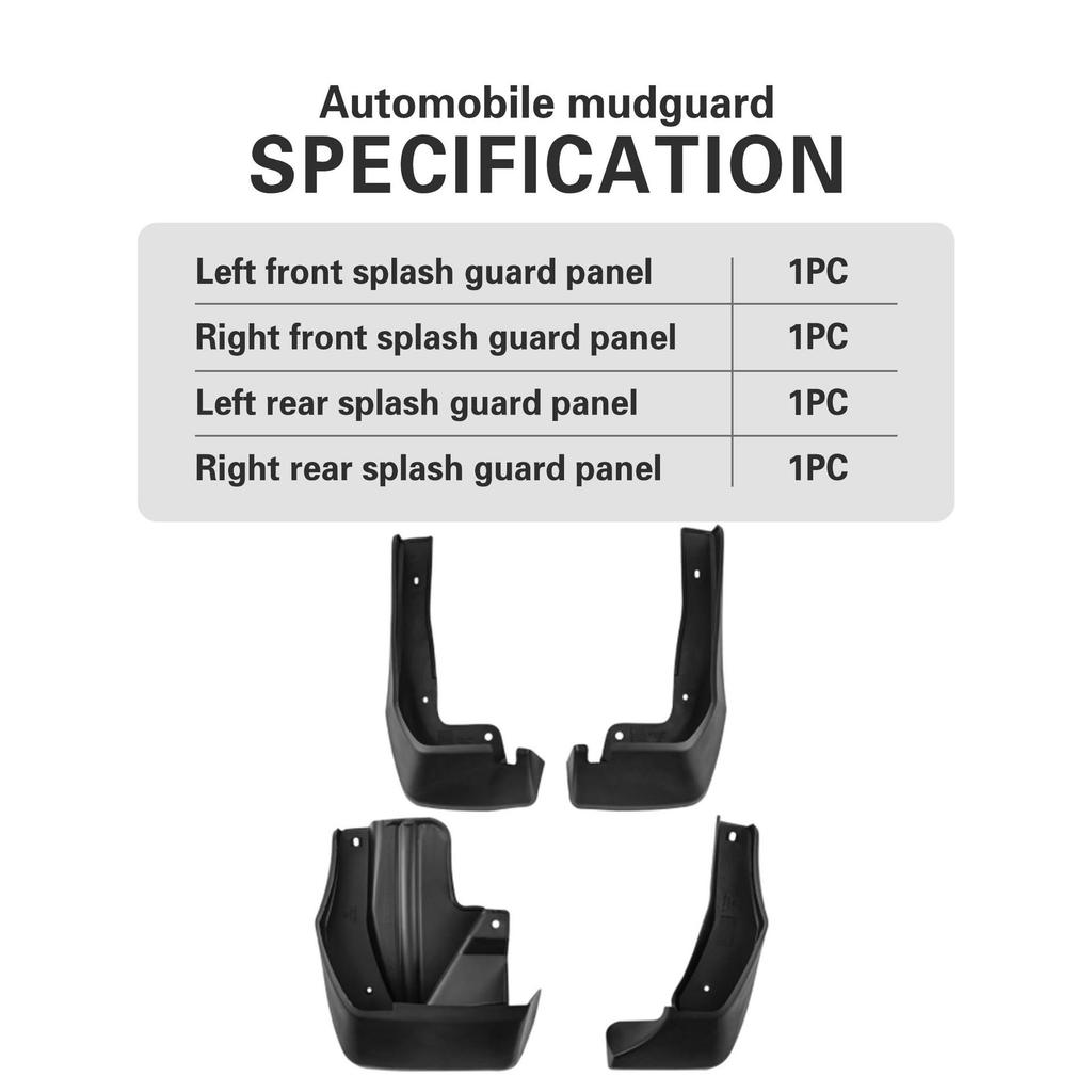 Honda Odyssey 2015-2021 Car Mud Flaps - Cross-Border Design