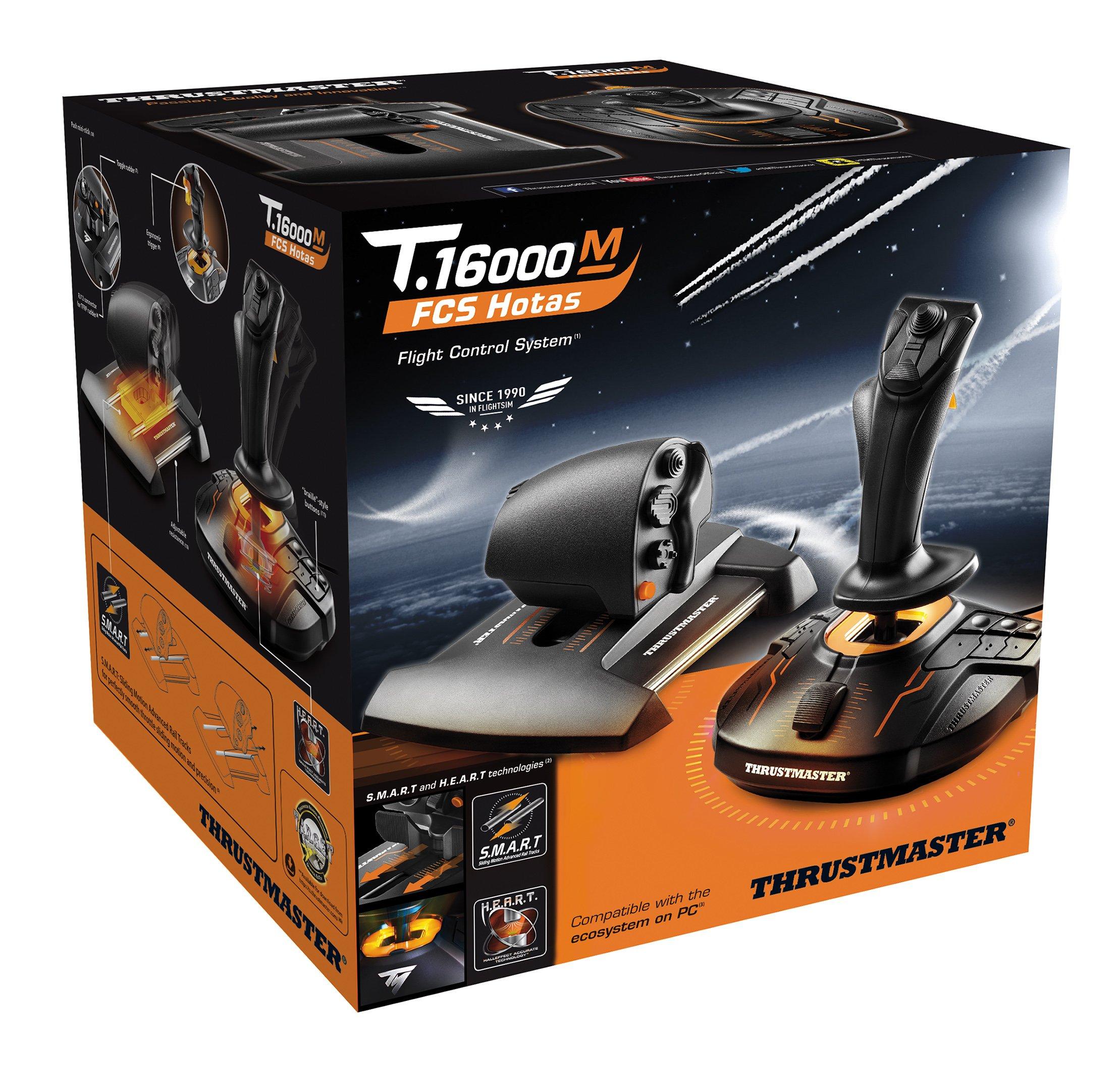 

Контролер джойстика Thrustmaster FCS HOTAS []Thrustmaster T.16000M чорний