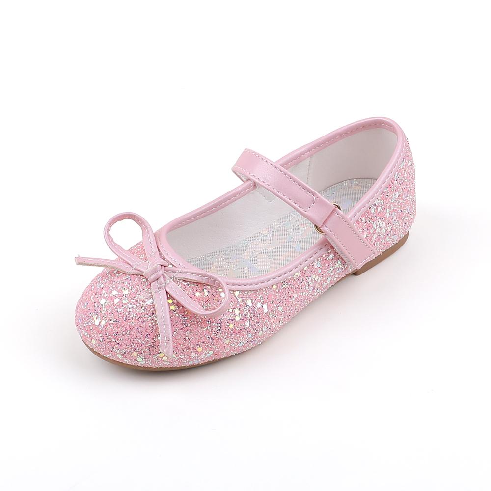 OEM Factory Children's Shoes Girls Mary Jane Ballerina Dress Shoes TPR Outsole for Wedding Party (Toddler/Little Kid/Big Kid)ODM