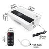 90W 2.2L Smart Home Dehumidifier Large Screen LCD Display Air Dryer Automatic Bucket Shut-Off Purifier with Remote Control