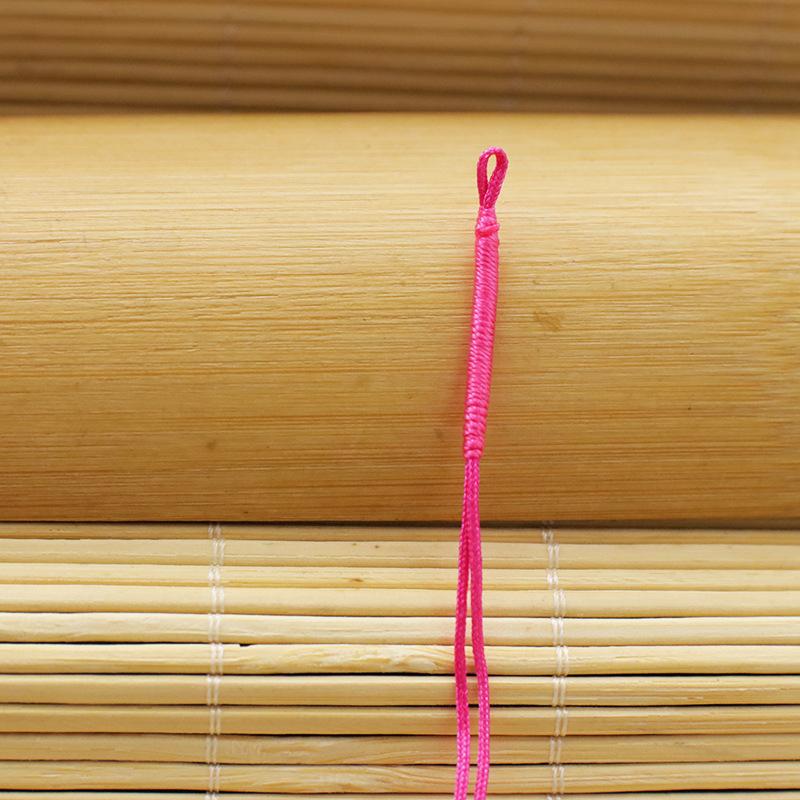 Zeile 72 Zugring Chinesischer Knoten DIY Armband Halskette Schmuckzubehör Weben Arbeit in Bearbeitung Anhänger Schnalle Spule Zugring