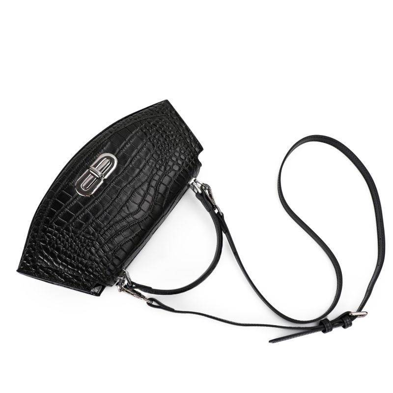 Damen Neue High-End Krokodilmuster Achseltasche Texturierte Hand-Henkeltasche Schulter Crossbody Muttertasche