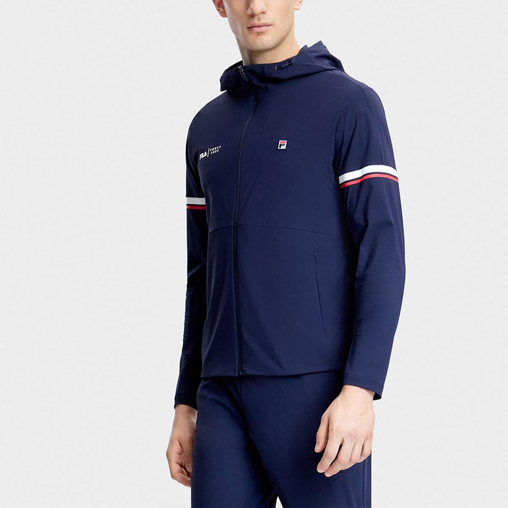 New FILA Jackets Men's Royal Blue A11M333501FNV