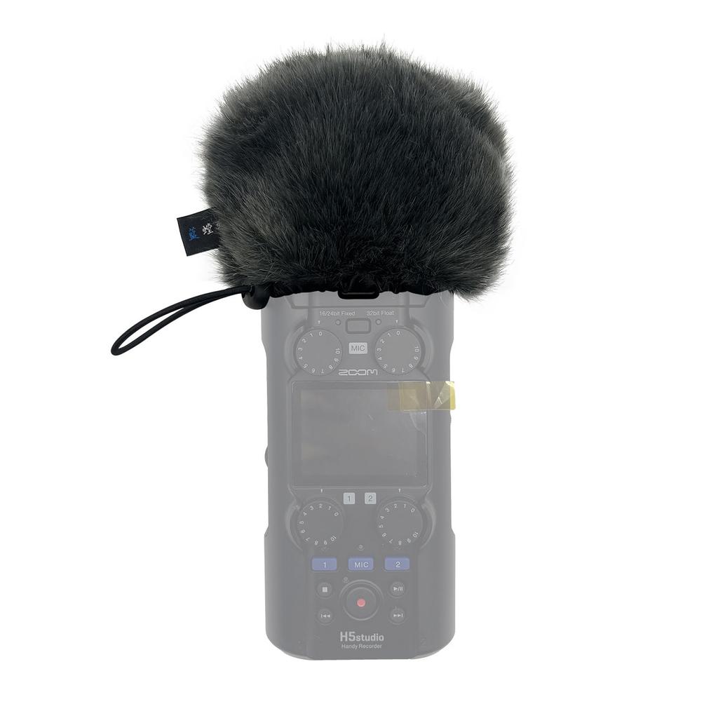 Reusable Waterproof Mic Cover Features Quick Detach Designs Interviews Microphones Windjammers Upgrades for ZOOM H5STUDIO